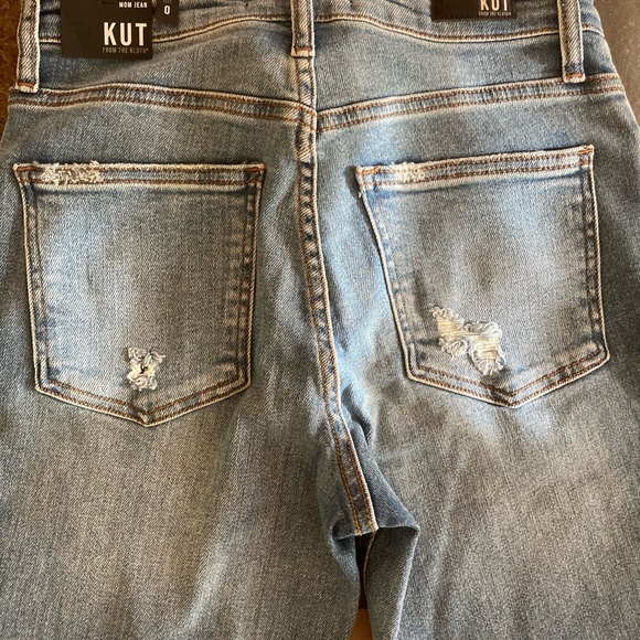 Kut from the Kloth size 0 high rise RACHAEL FAB Ab MOM JEAN - Picture 10 of 12
